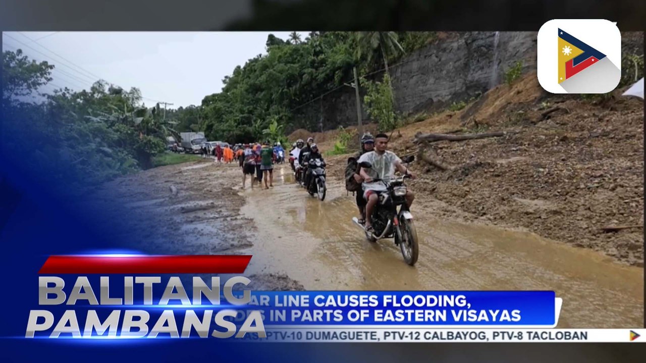 Shear line causes flooding, landslides in parts of Eastern Visayas; DSWD monitoring, coordinating with affected LGUs