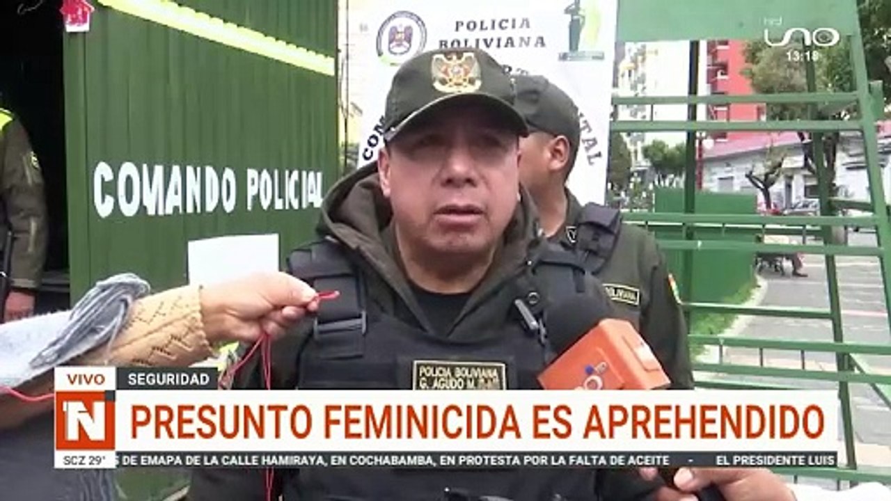 presunto feminicida aprehendido