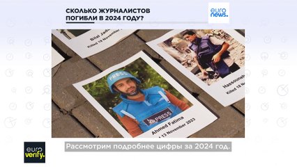 Насколько смертоносным был 2024 год для журналистов?