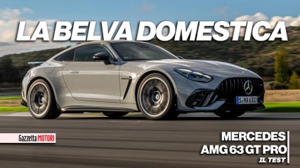 Mercedes Amg GT 63 Pro: com’è facile guidare al limite