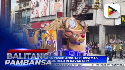 Parada sa Pasko annual Christmas Parade held in Davao City