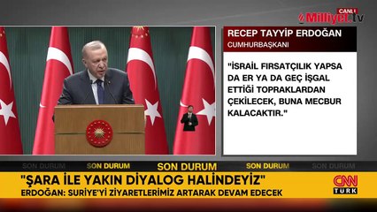Cumhurbaşkanı Erdoğan'dan Suriye'de yeni dönemle ilgili son dakika açıklaması: Çember daralıyor