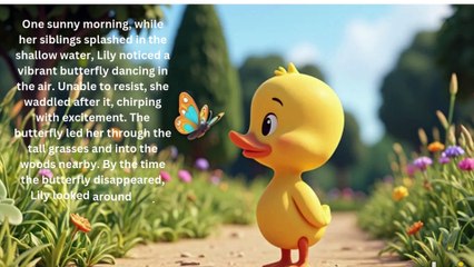 Bed time story The Brave Little Duck's Journey Home