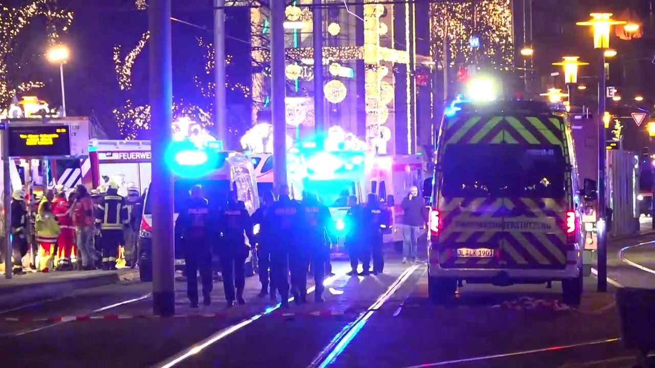 Anschlag in magdeburg: zahlreiche menschen bei afd-demo