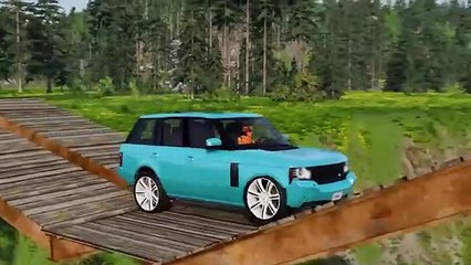 Cars vs Switchback Road Challenge in BeamNG Drive!