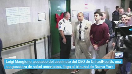 Luigi Mangione se declara inocente del asesinato del CEO de UnitedHealth