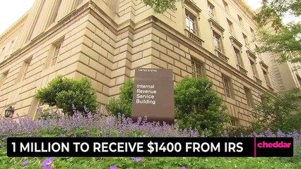 1 Million to Receive $1400 From IRS