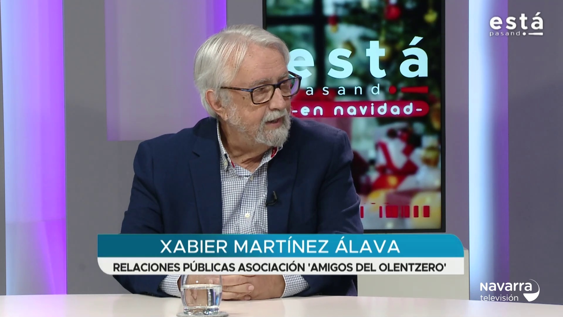 Contando las horas para ver a Olentzero: en directo en Navarra Televisión