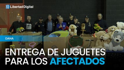 Entrega de juguetes para los afectados por la DANA
