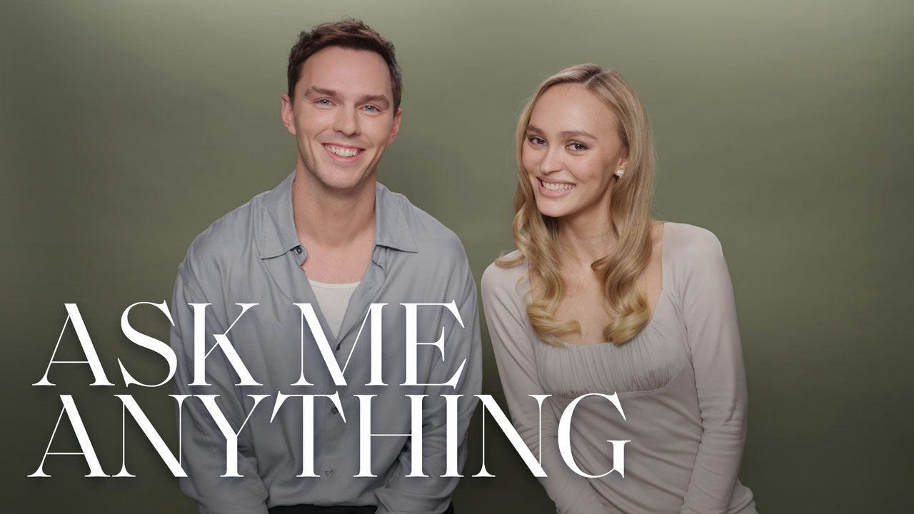 Lily-Rose Depp & Nicholas Hoult | Ask Me Anything