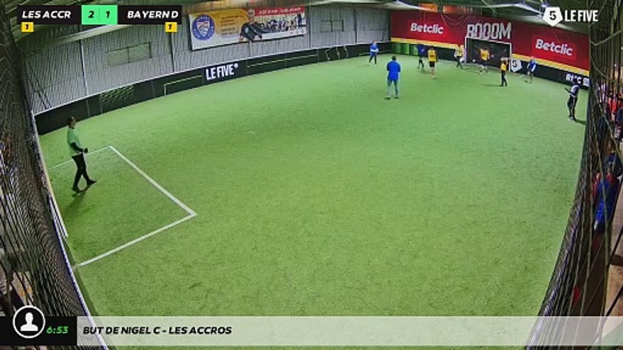 But de Nigel C - Les Accros