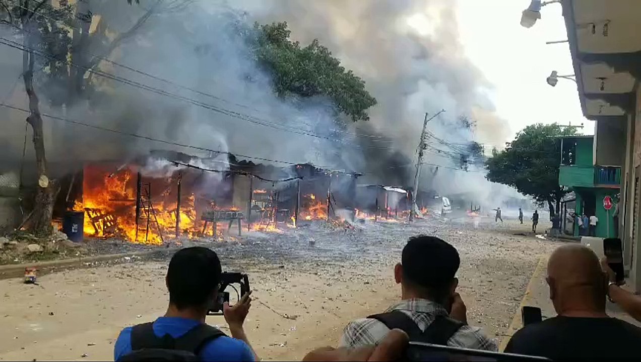 Incendio en Catacamas