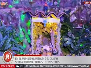 Nueva Esparta | Ciudadanos del mcpio. Antolín del Campo participan en el concurso de pesebres