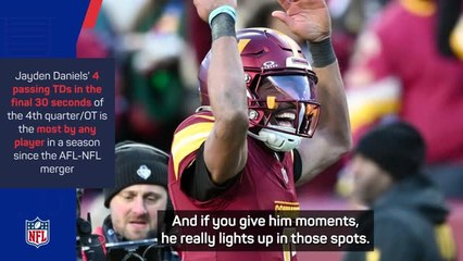 Daniels is made for the big moments - Quinn praises rookie QB