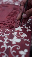Bone and wood inlay became popular during the Sui and Tang dynasties. #Intangible Heritage Guardian # Fall in love with traditional culture at first sight