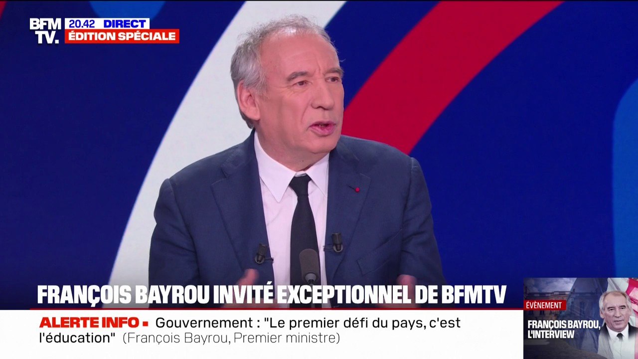 François Bayrou: "Manuel Valls est une personnalité un peu kamikaze (…) qui accepte de prendre des risques"