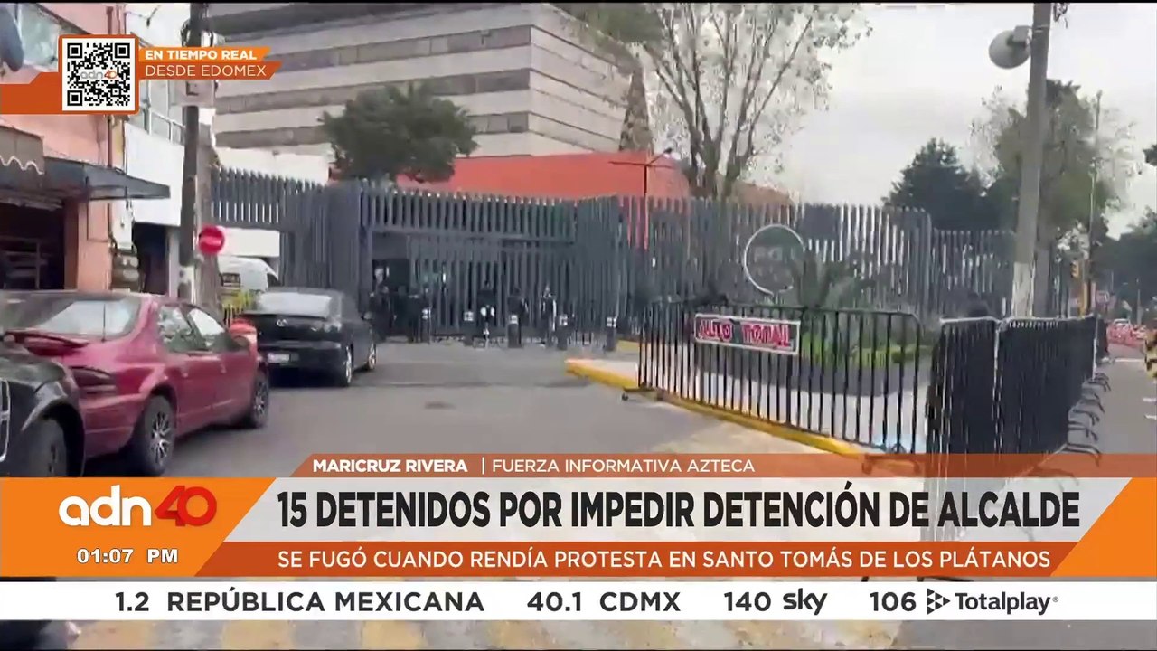 Detienen a 15 personas por fuga de Luis Hernández de Paz, alcalde de Santo Tomás de los Plátanos