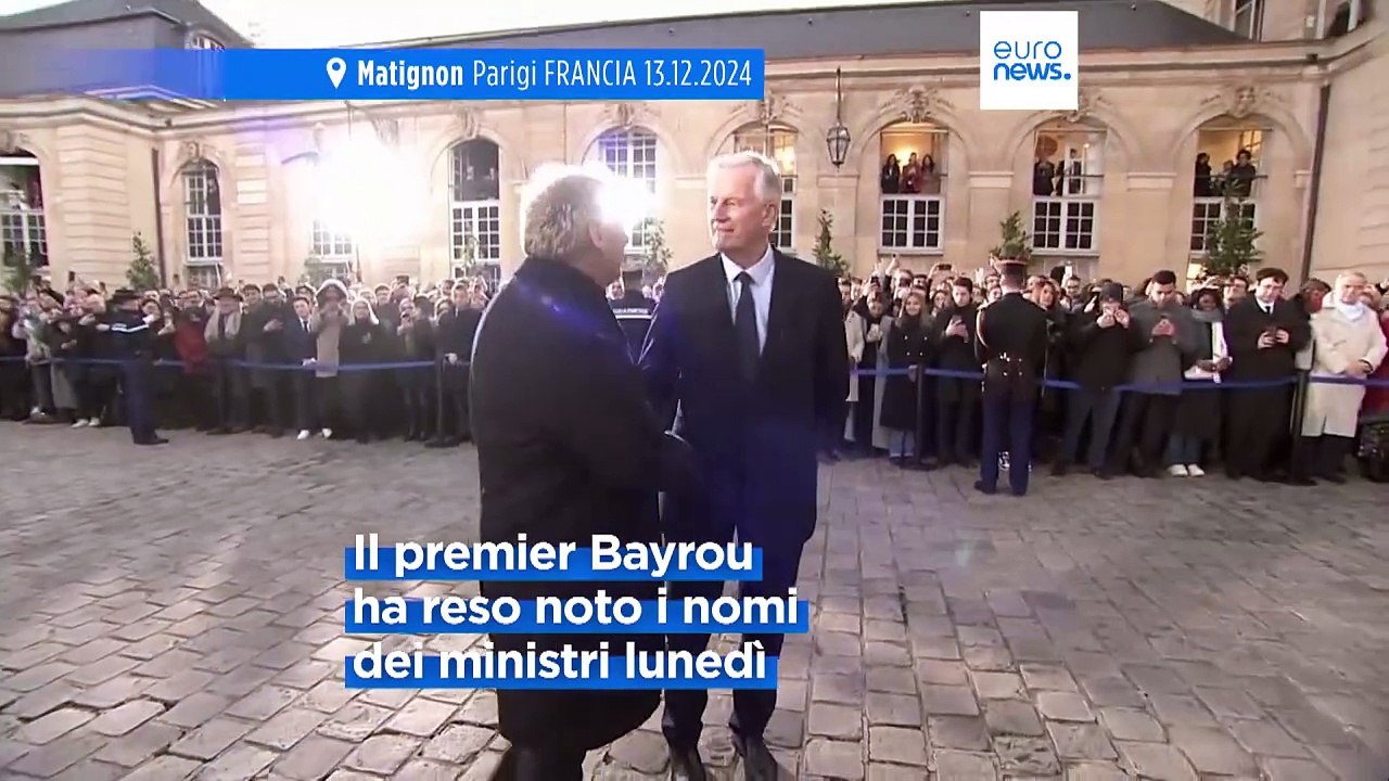 Francia: c'è la nuova squadra del governo Bayrou