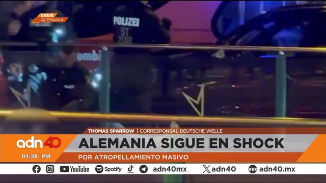 Alemania sigue en shock tras el atropellamiento masivo en un mercado navideño