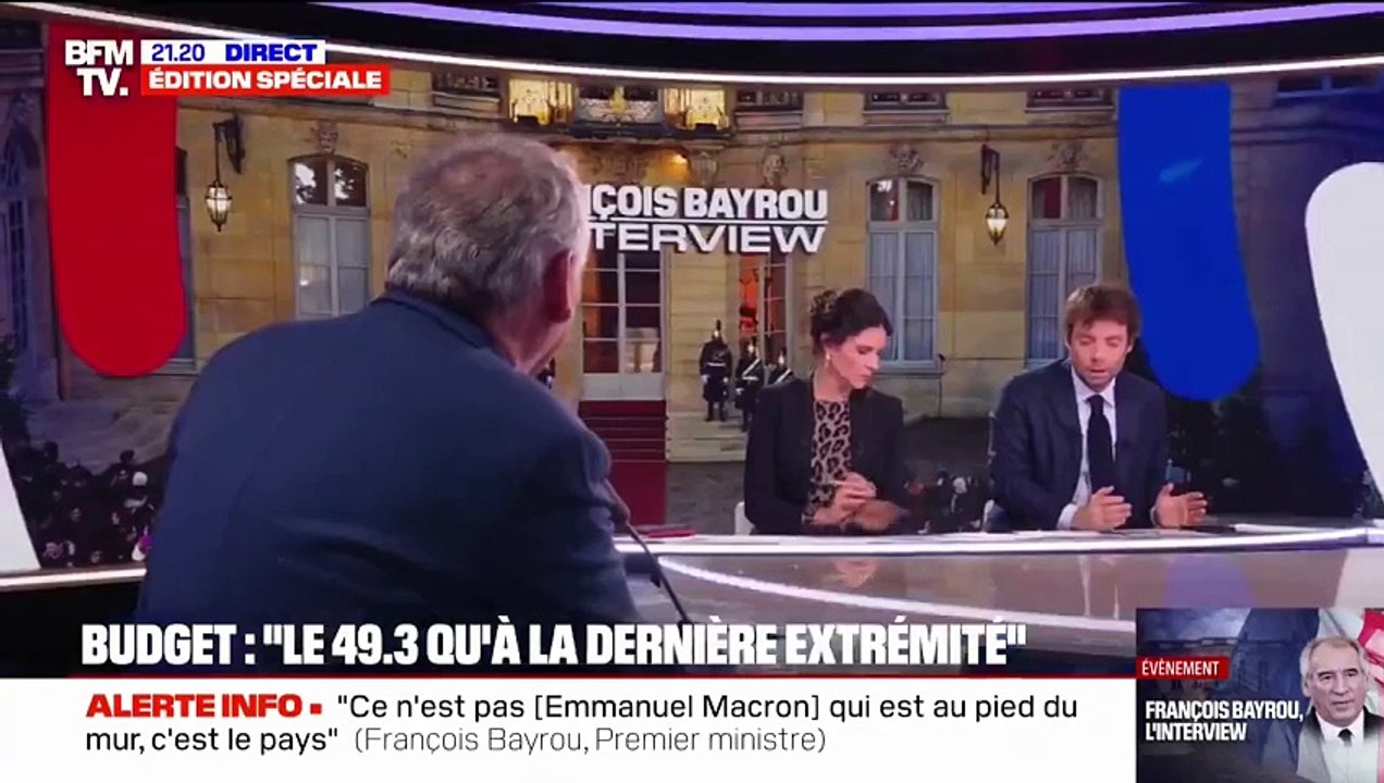 François Bayrou sur les retraites : "Dans quel monde vivent-ils ceux de gauche qui demandent de suspendre la réforme des retraites"