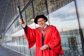 FinTrU founder Darragh McCarthy receives Honorary Doctorate in recognition of highly impactful leadership