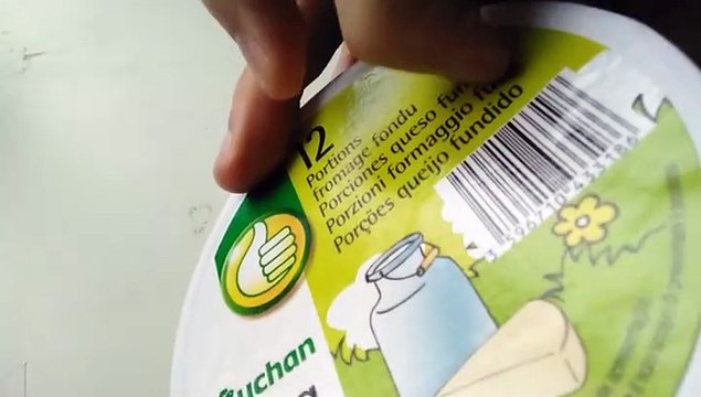 AUCHAN ESSENTIEL Fromage fondu en portion 12 portions 200g