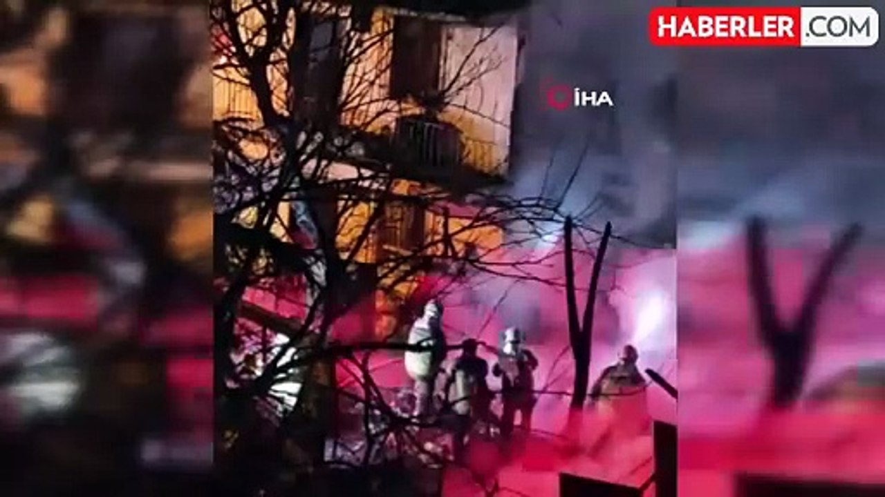 Ankara'da Gecekondu Yangını ve Patlamalar Korkuttu