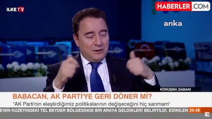 Ali Babacan: DEVA Partisi'nde AK Parti'ye Katılma Durumu Yok
