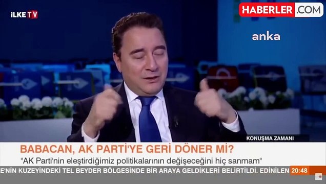 Ali Babacan: DEVA Partisi'nde AK Parti'ye Katılma Durumu Yok