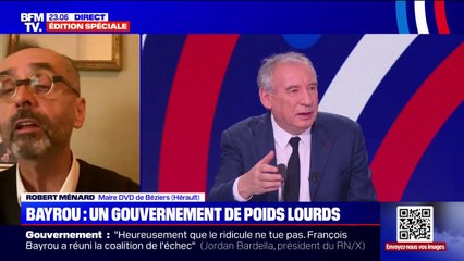 "Je ne suis pas sûr que ce gouvernement fasse rêver qui que ce soit", estime Robert Ménard