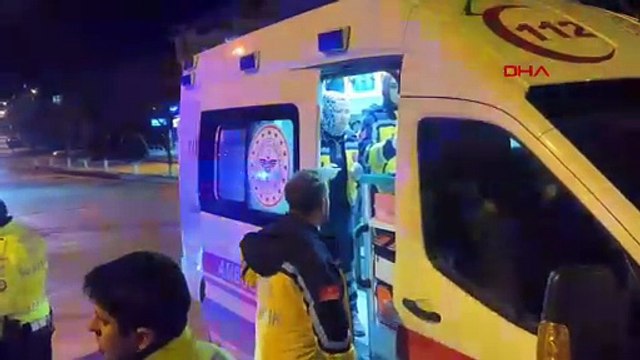 İhtara uymayıp kaçan motosiklet sürücüsünün çarptığı polis yaralandı