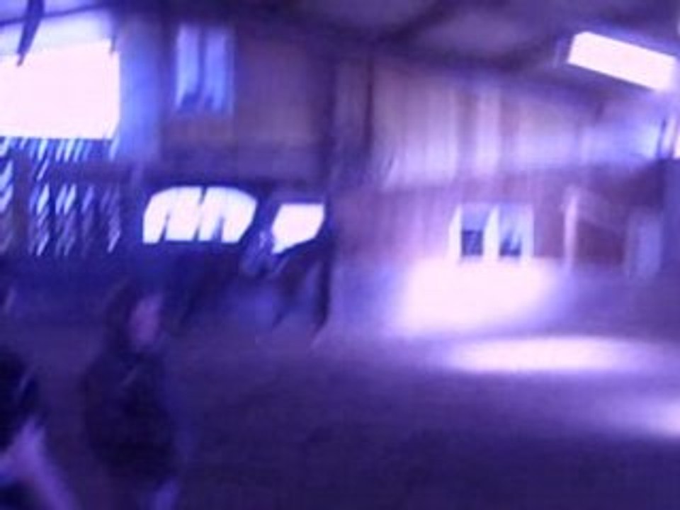 Elsa et Jéricho sur un parcour le 26/04/08