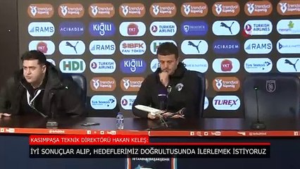 Hakan Keleş: Hedeflerimiz doğrultusunda ilerlemek istiyoruz