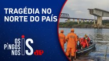 Queda de ponte entre Tocantins e Maranhão deixa um morto e 15 desaparecidos