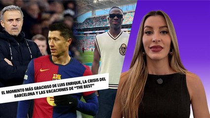 El momento más gracioso de Luis Enrique, La crisis del Barcelona y las vacaciones de “The Best”