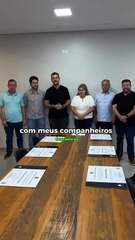 Vereadores protocolam chapa com Acioli na presidência da Câmara