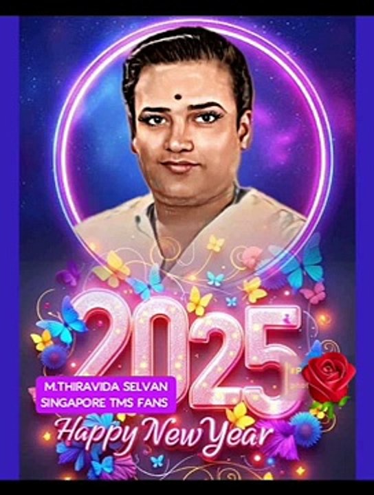 TMS FANS 2025. M.THIRAVIDA SELVAN SINGAPORE TMS FANS