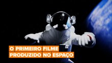 O primeiro filme produzido no espaço