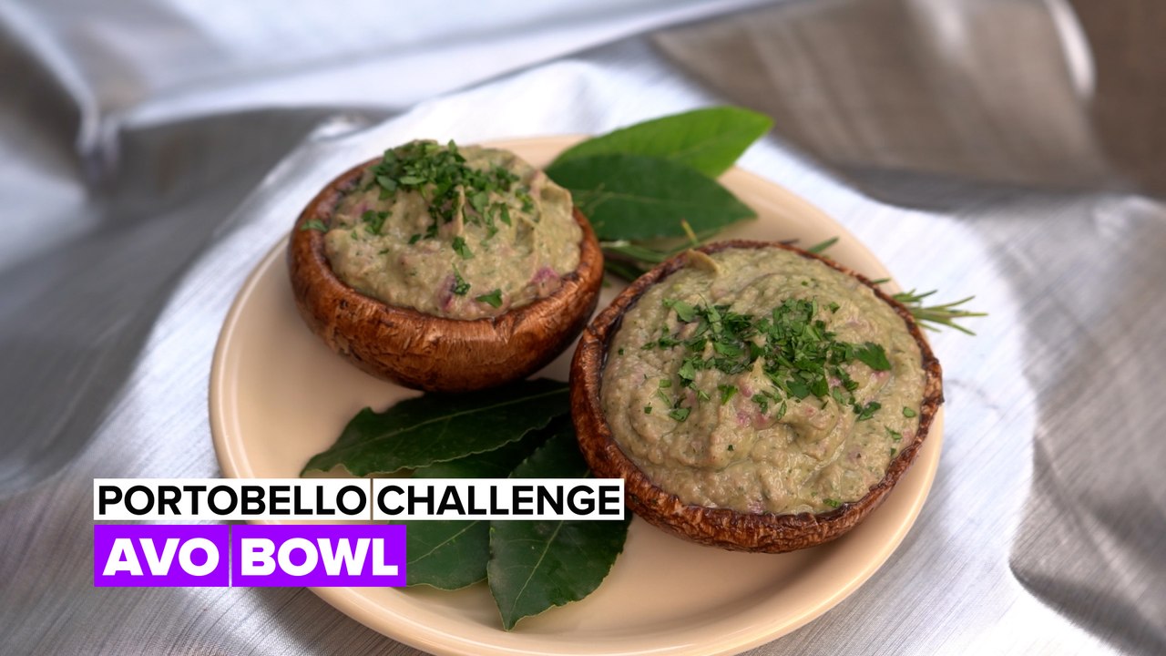 Portobello challenge: Avo bowl