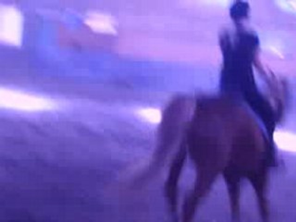 Fiona avec Géroboham sur un aprcour le 26/04/08