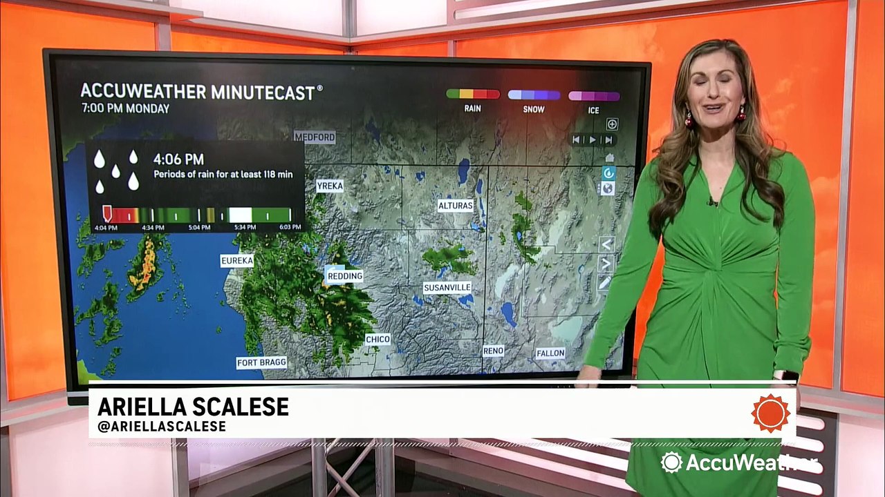 Powerful winds, pouring rain and pounding waves slam the West Coast