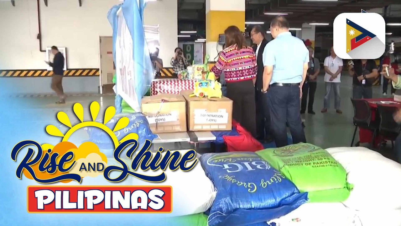 NBI, nagbigay ng 377 sako ng bigas sa DSWD para sa mga naapektuhan ng kalamidad