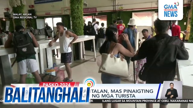 Mga turistang magbabakasyon sa Boracay, unti-unti nang dumarating sa Caticlan Jetty Port | Balitanghali