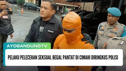 Pelaku Pelecehan Seksual Begal Pantat di Cimahi Diringkus Polisi