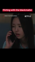 Paik Sa-eon flirting with his blackmailer