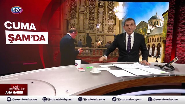 Erdoğan Şam'a mı gidiyor? Fatih Portakal tarih verdi...