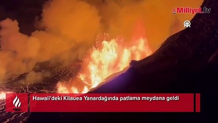 Hawaii'deki Kilauea Yanardağında patlama meydana geldi