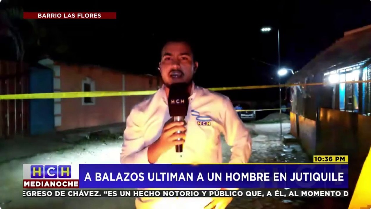 A balazos le quitan la vida a una persona en Jutiquile, Olancho
