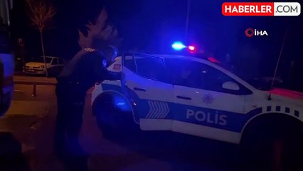 Uyuşturucudan yakalanan kadından küstah sözler