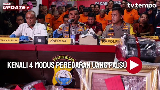 Bongkar Sindikat Uang Palsu UIN Alauddin Makassar, Kenali 4 Modus Peredaran Uang Palsu